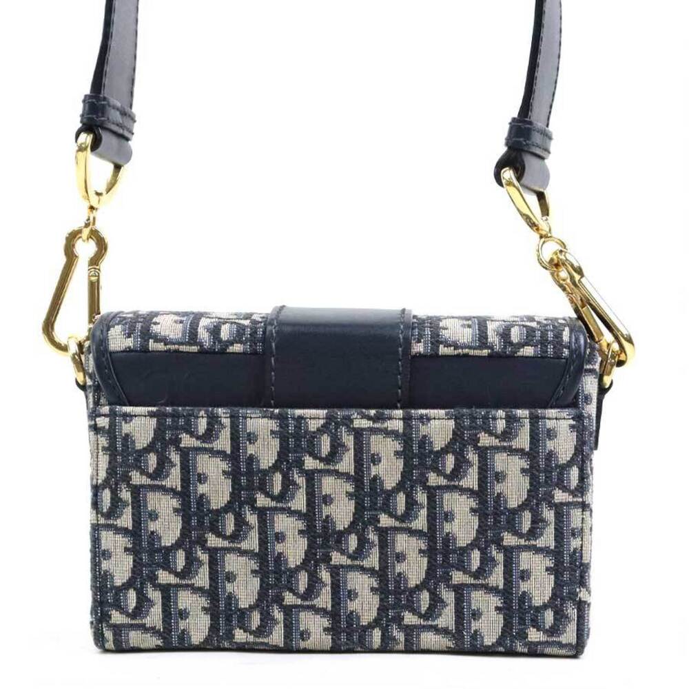 CHRISTIAN DIOR Blue Leather Shoulder Bag - Picture 3 of 16